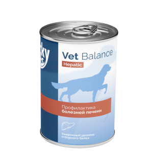 Лаки Битс/Lucky bits конс.корм д/собак,щенков Гепатик профилактика при наруш. ф-ций печени 340г