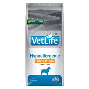 Фармина/Farmina Vet Life Dog Hypoallergenic корм для собак при пищевой аллергии Рыба с картоф 2кг