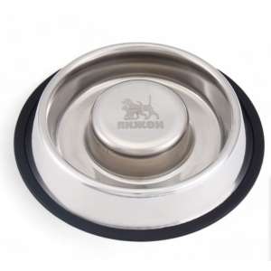 Миска «Медленное кормление» на нескользящей основе, 450 мл