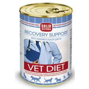 Солид/Solid конс. Natura Vet Recovery Support корм для кошек и собак в период восстанов. 340гр*12