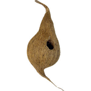 Гнездо для птиц среднее 38*47см из кокосового волокна Шурум-Бурум