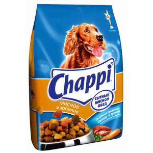 Чаппи/Chappi 2,5кг корм для собак Сытный мясной обед Мясное изобилие