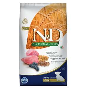 Фармина/Farmina N&D Анцестрал корм для щенков мелких пород Ягненок с черникой 2,5кг
