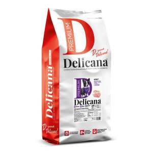 Деликана/Delicana корм для собак средних пород Индейка с овощами 15кг для собак