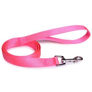 Поводок для собак LionPets LPP-145-5 (Розовый неон) (Размер 2 ширина 2,5 см, длина 1,5 метра)LION