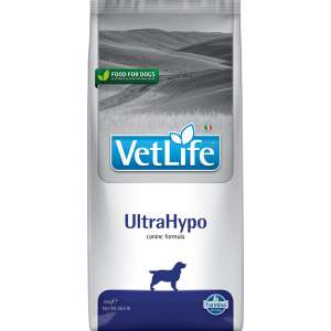 Фармина/Farmina Vet Life Dog Ultrahypo корм для собак при аллергических реакциях, атопии 12кг