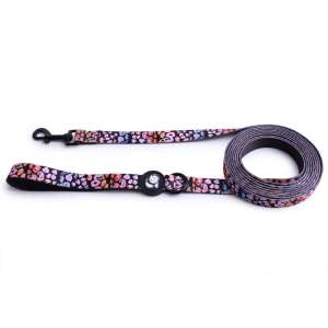 Поводок для собак LionPets с рисунком из полиэстера LP-700-1 (Ширина 2.5 см, длина 3 метра)