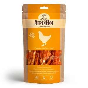 АльпенХоф/AllpenHof лакомства для сред и крупн собак шашлычки куриные деликатесные 80гр*40