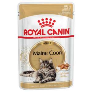 Роял Канин/Royal Canin пауч 85гр корм для кошек Мэйн Кун соус*12 для кошек