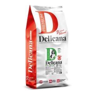 Деликана/Delicana корм для щенков средних пород Ягненок с рисом 12кг