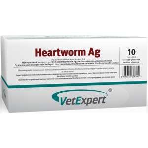 Экспресс-тест VetExpert Canine Heartworm  для выявления Dirofilaria immitis собак/ 1 тест для собак