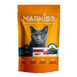 Маркис	Корм для кошек Говядина 400 гр