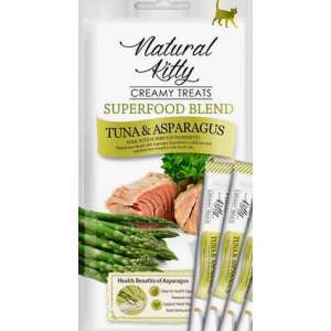 Петтрик/Pettric Natural Kitty крем-суп для кошек Тунец/Спаржа 12гр*4