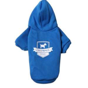 Толстовка   р.L, спинка 29 см синяя LMK-0311 LION Pets