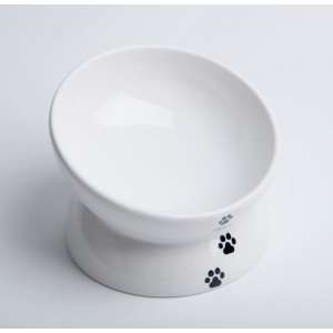 Миска керамическая «Феншуй» 150 мл 13×9 см, белая с лапками