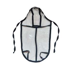 Дождевик для собак АНТИЦАРАПКИ размер М спина 30 см. Обхват груди 44-52 см