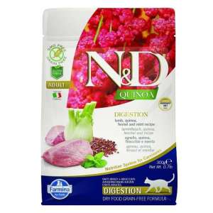 Фармина/Farmina N&D Quinoa корм для кошек Ягненок с киноа, чувствительное пищеварение 300гр