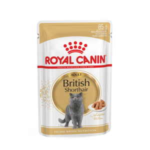 Роял Канин/Royal Canin пауч 85гр корм для кошек Бритиш Шотхэйр*12