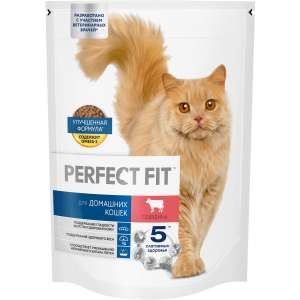 Перфект Фит/Perfect Fit 650гр корм для кошек с говядиной