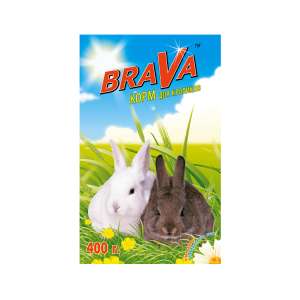 Брава/BraVa корм для кроликов 400гр*14