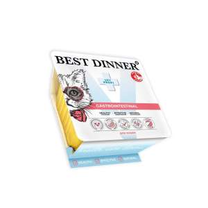 Бест Диннер Vet Profi Gastrointestinal конс для кошек при нарушениях ЖКТ Паштет с курицей 100 гр*14