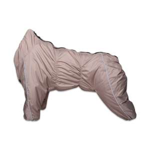 Комбинезон утепленный для собаки для девочки р5 спинка 74см SLM-304 бежевый LION