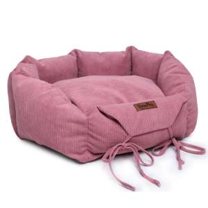 Лежанка Бэлла Сиеста 58*60*22см LP650 розовый LION