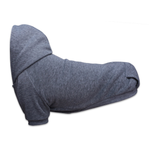 Худи для собак р.XL,спинка 35см LPH-56 серый LION