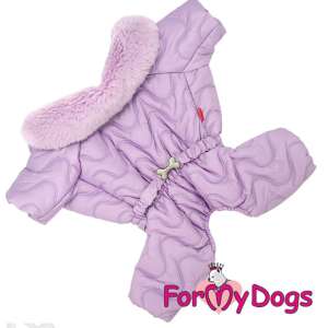 Комбинезон для девочек р14 спинка 30см пурпурный на шелке