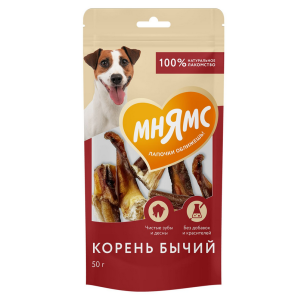 Мнямс для собак На каждый день корень бычий 50гр