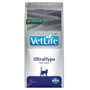 Фармина/Farmina Vet Life Cat Ultrahypo корм для кошек при неблагоприятных реакциях на пищу 2кг для кошек
