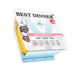 Бест Диннер Vet Profi Gastrointestinal Low Fat при болезнях ЖКТ паштет с индейкой 100гр