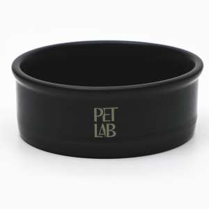 Миска керамическая 200мл черная Pet Lab для кошек