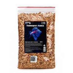 Гаммарус корм для рыб и черепах тушка 100г Пижон 