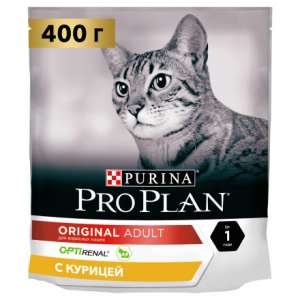 Про План/Pro Plan 400гр корм для кошек Adult Курица/рис*8 для кошек
