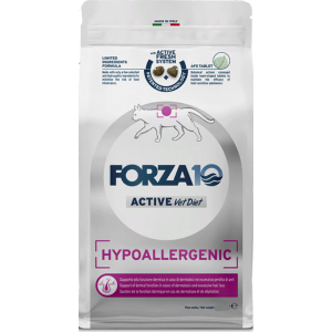 Форца10/Forza10 Hypoallergenic корм для кошек с пищевой непереносимостью и аллергией 1,5кг