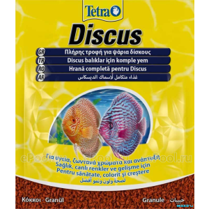 Tetra Diskus для рыб дискусов гранулы 15 гр