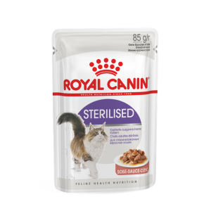 Роял Канин/Royal Canin пауч 85гр корм для кошек Стерилайзд соус*12