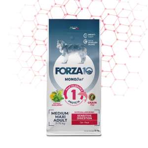 Форца10/Forza10 DietMONO корм для собак средних и крупных пород чувствительное пищеварение Рыба 10кг