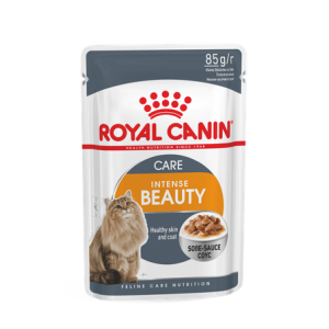 Роял Канин/Royal Canin пауч 85гр корм для кошек Интенс Бьюти кусочки в соусе*12 для кошек