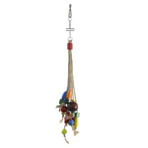 Игрушка для птиц Бусины на веревочке 250*60мм Триол