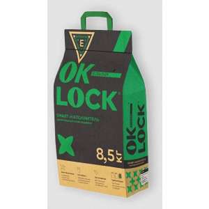 Наполнитель растительный комкующийся Ok-Lock 20,2л/8,5кг*2 для кошек