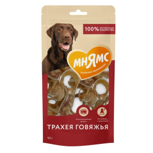 Мнямс для собак На каждый день Трахея говяжья 95гр