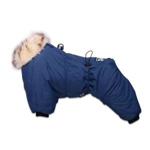 Комбинезон утепленный Nice-Style KLPК131 для мальчика темно-синий рS спинка 27см LION